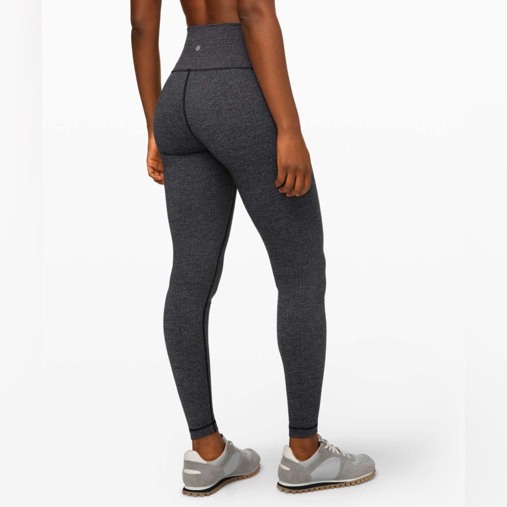 lululemon wunder under 31” variegated knit